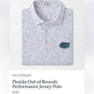 PETER MILLAR Florida Out of Bounds Performance Jersey Polo